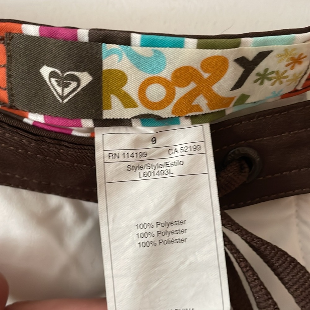 Women’s Junior’s Roxy Board Shorts Swim 9 EUC Vintage - Picture 3 of 7